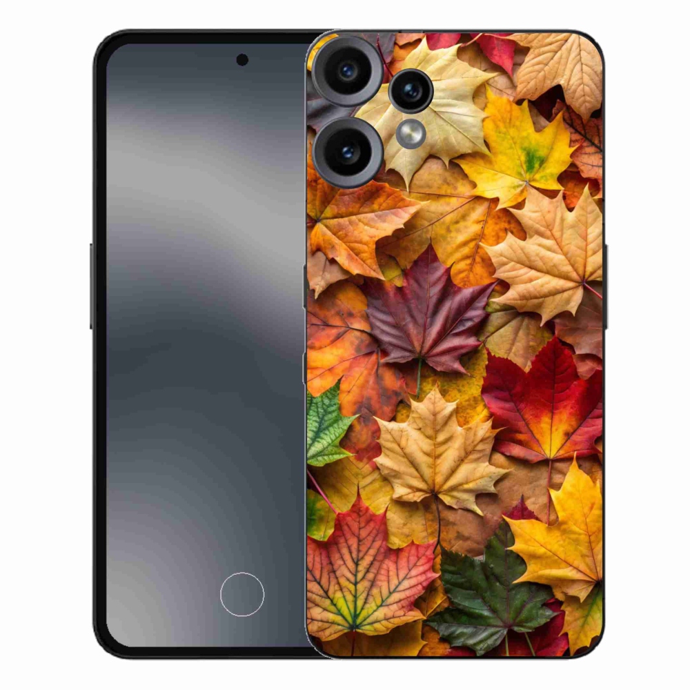 Zselés borítás mmCase a Nothing CMF Phone 2 Pro készülékhez - juharlevelek 2