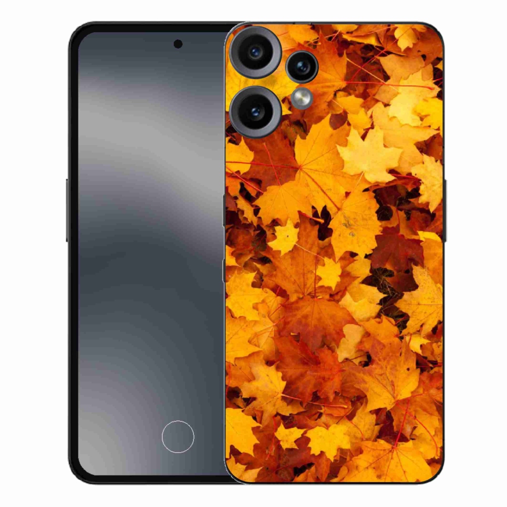 Zselés borítás mmCase a Nothing CMF Phone 2 Pro készülékhez - juharlevelek