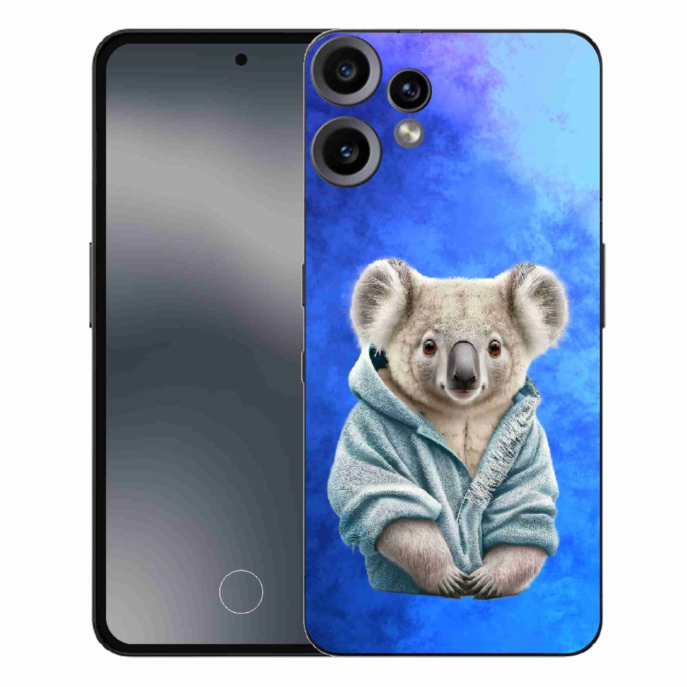 Zselés borítás mmCase a Nothing CMF Phone 2 Pro készülékhez - koala pulóverben