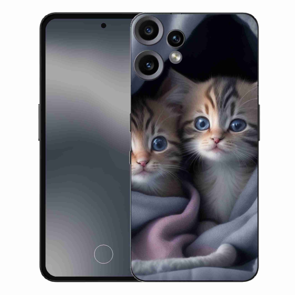Zselés borítás mmCase a Nothing CMF Phone 2 Pro készülékhez - cat duo 2