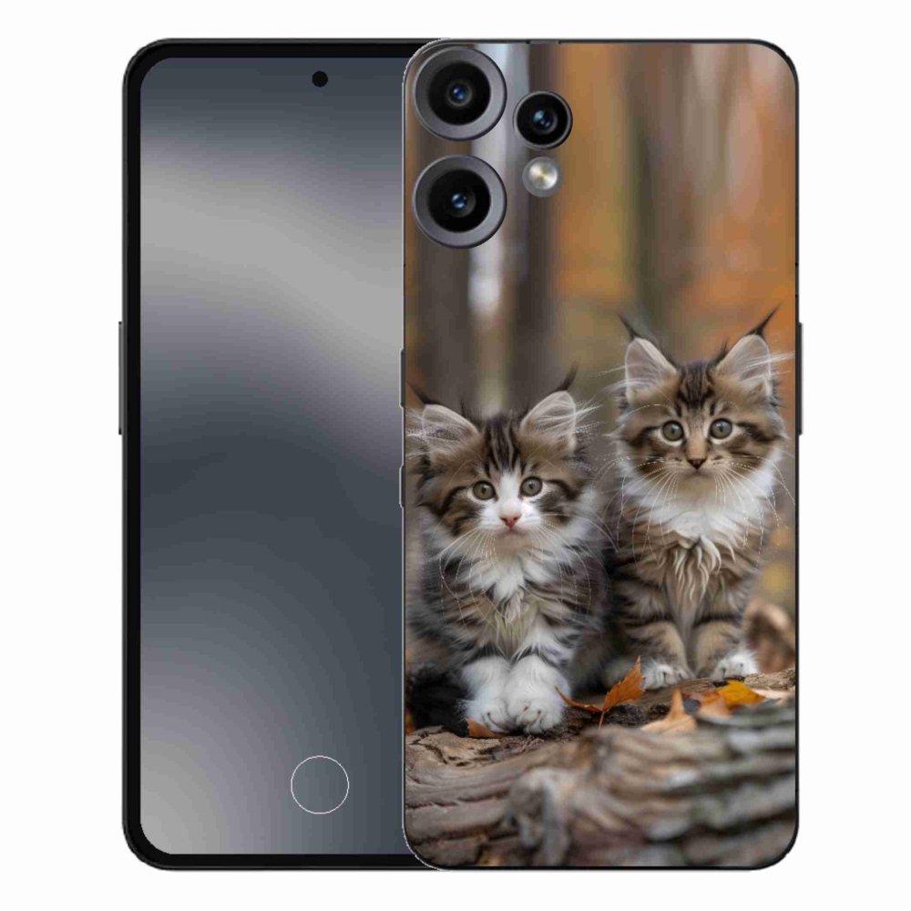 Zselés borítás mmCase a Nothing CMF Phone 2 Pro készülékhez - cat duo 3