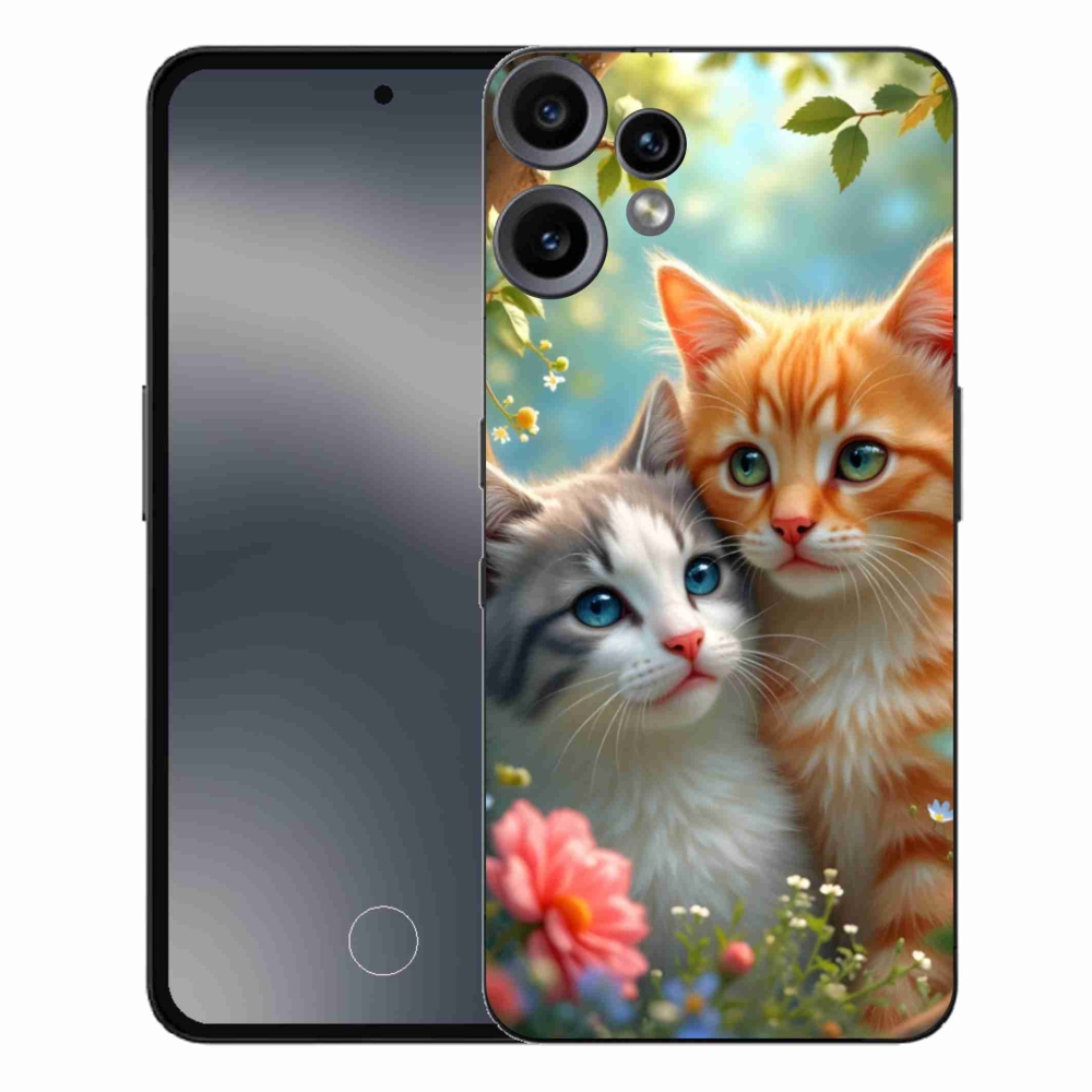 Zselés borítás mmCase a Nothing CMF Phone 2 Pro készülékhez - cat love 2