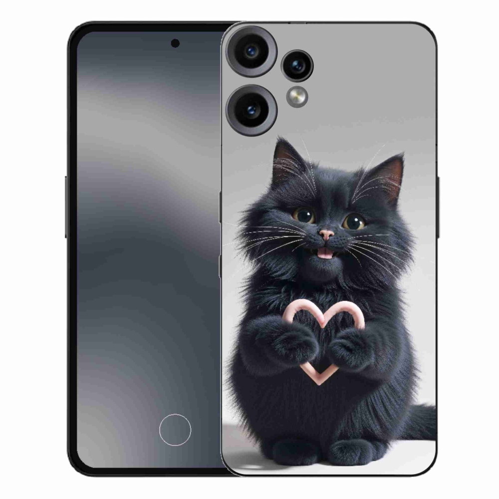Zselés borítás mmCase a Nothing CMF Phone 2 Pro készülékhez - macskaszerelem 3