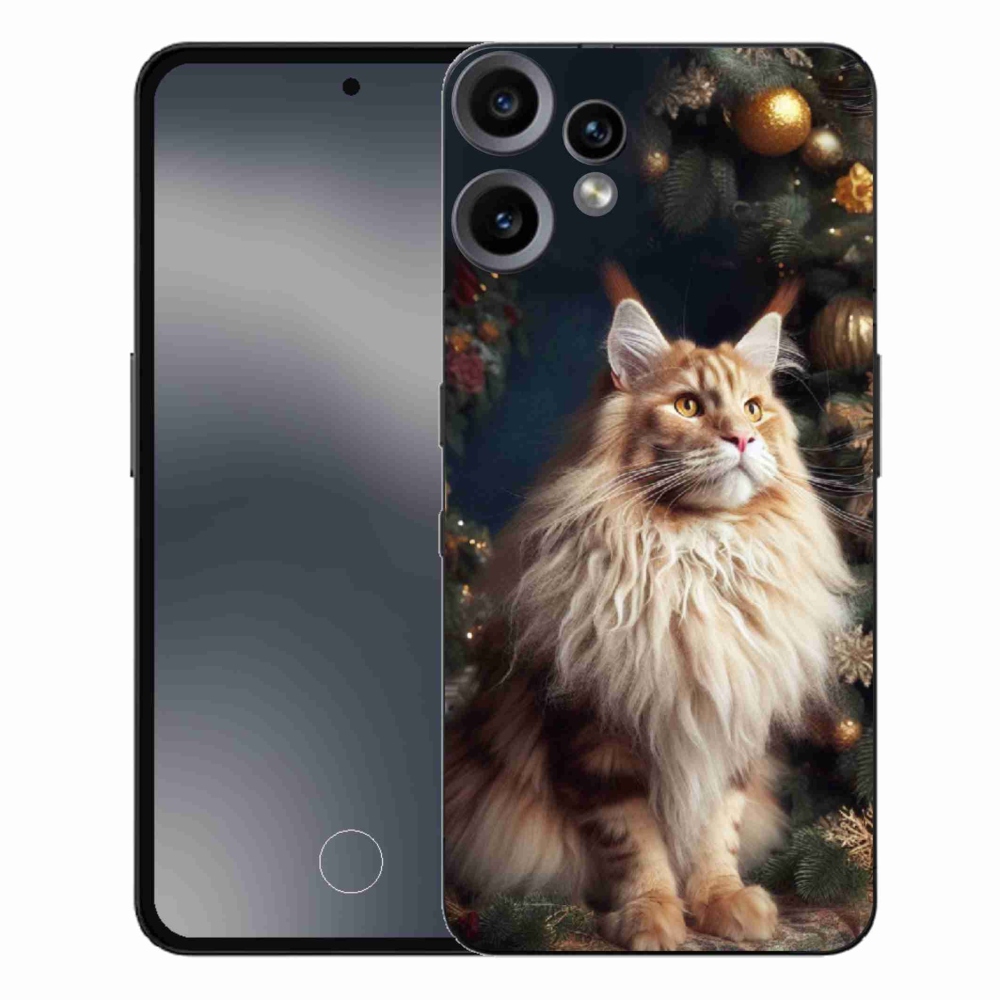 Zselés borítás mmCase a Nothing CMF Phone 2 Pro készülékhez - macska a fánál