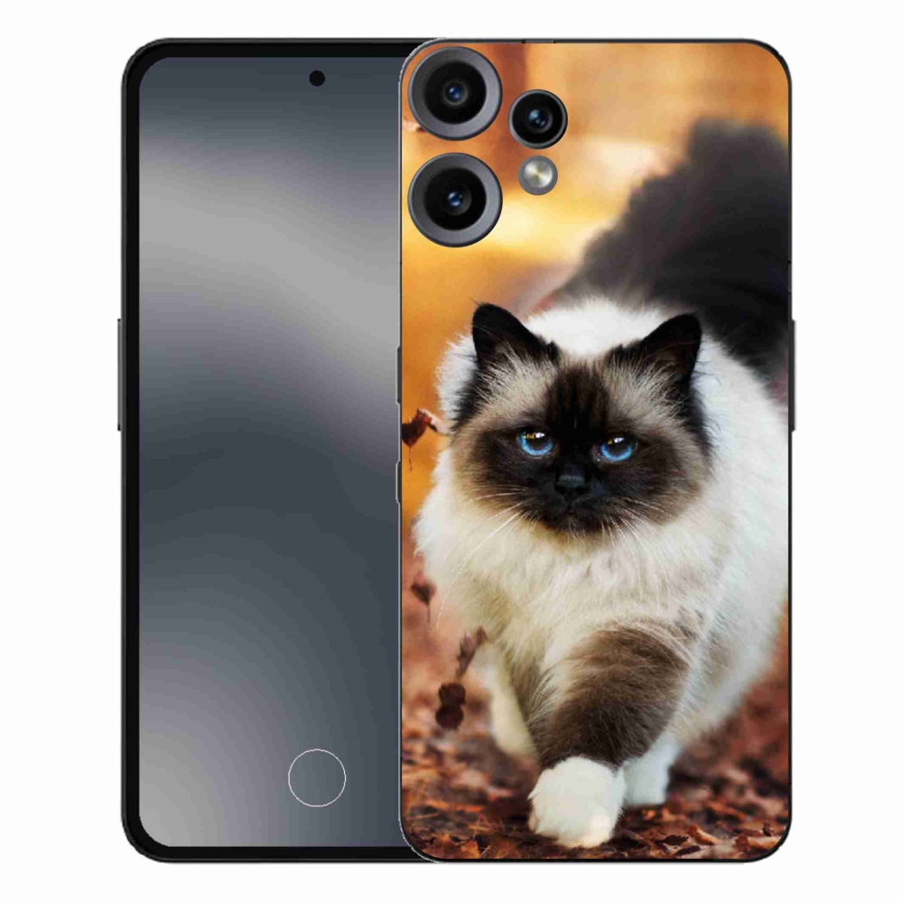 Zselés borítás mmCase a Nothing CMF Phone 2 Pro készülékhez - macska