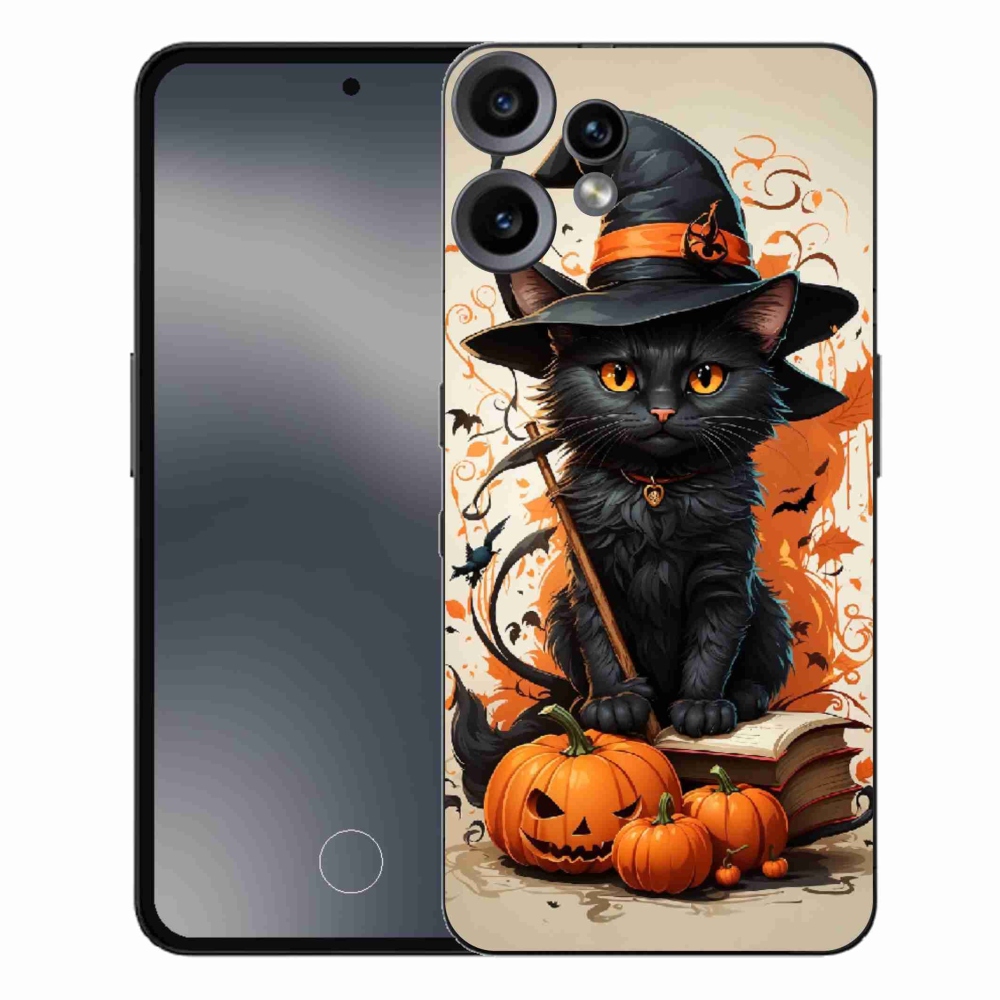Zselés borítás mmCase a Nothing CMF Phone 2 Pro készülékhez - cat wizard