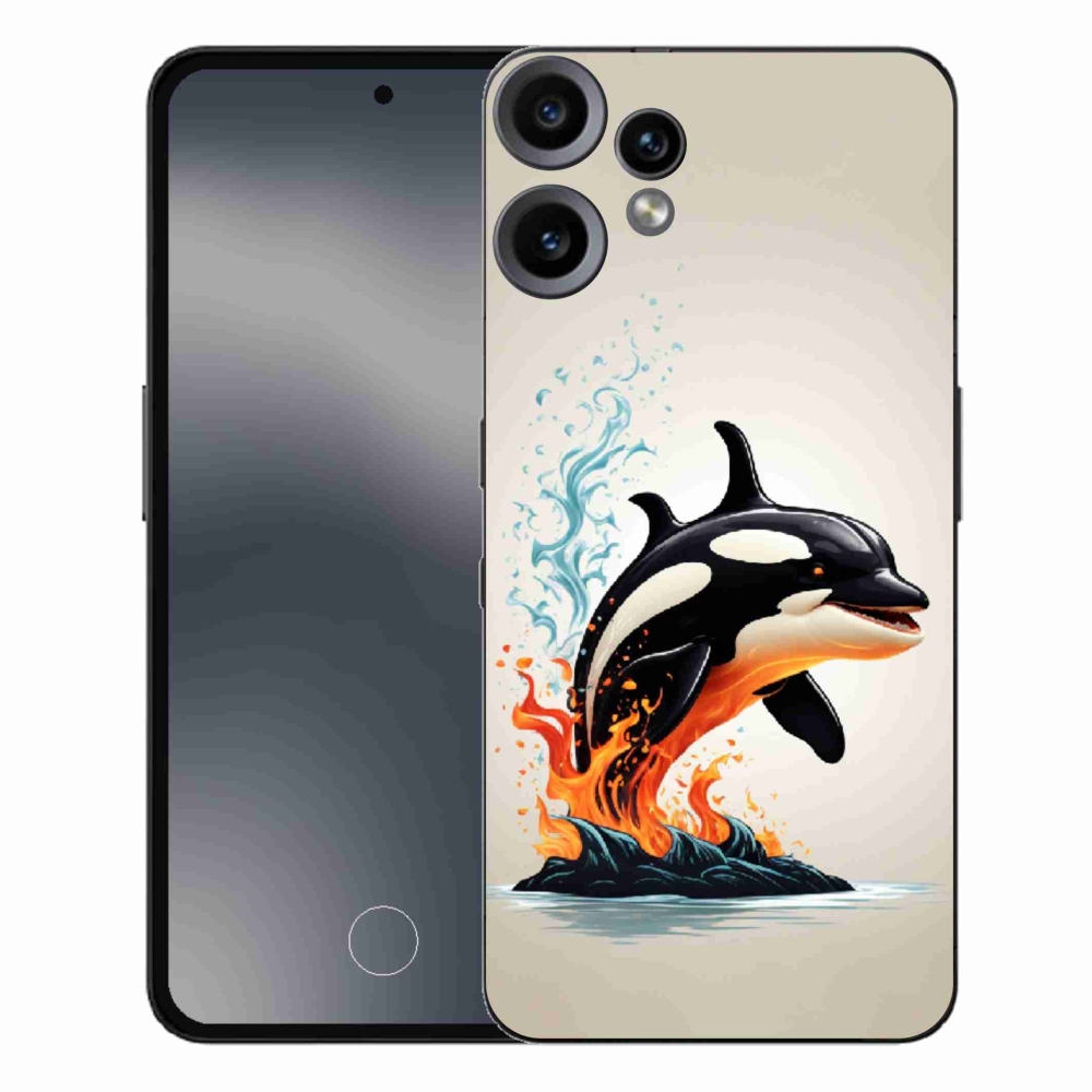 Zselés tok mmCase a Nothing CMF Phone 2 Pro készülékhez - íriszes színű
