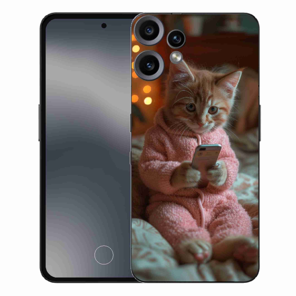 Zselés borítás mmCase a Nothing CMF Phone 2 Pro készülékhez - baba mobillal
