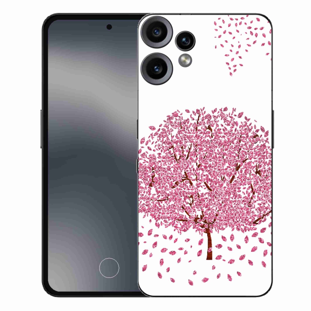 Zselés borító mmCase a Nothing CMF Phone 2 Pro készülékhez - rajzfilmfa levelekkel