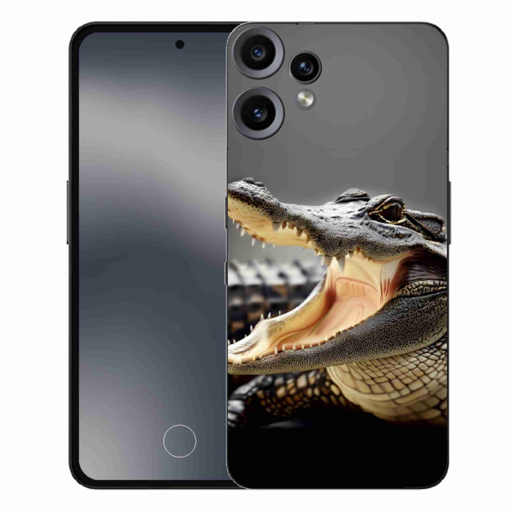Zselés borítás mmCase a Nothing CMF Phone 2 Pro készülékhez - krokodil
