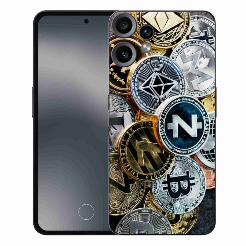 Zselés borítás mmCase for Nothing CMF Phone 2 Pro - kriptovaluták