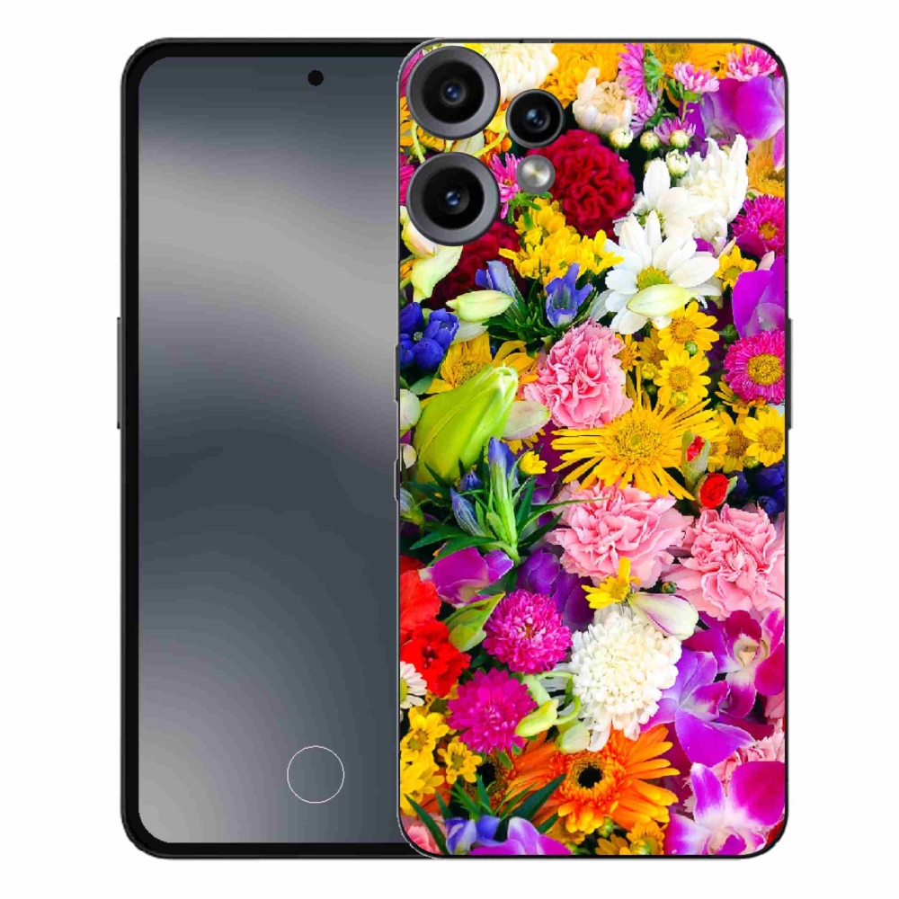 Zselés borítás mmCase a Nothing CMF Phone 2 Pro készülékhez - virág 12