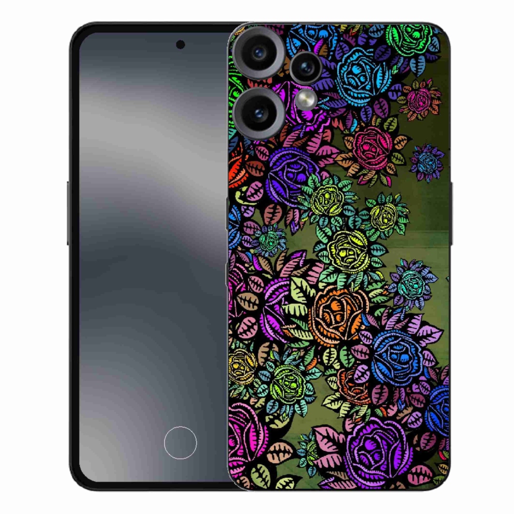 Zselés borítás mmCase a Nothing CMF Phone 2 Pro készülékhez - virágok 6