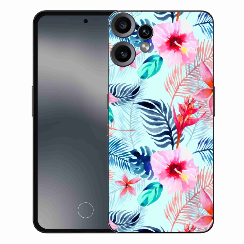 Zselés borítás mmCase a Nothing CMF Phone 2 Pro készülékhez - virágok