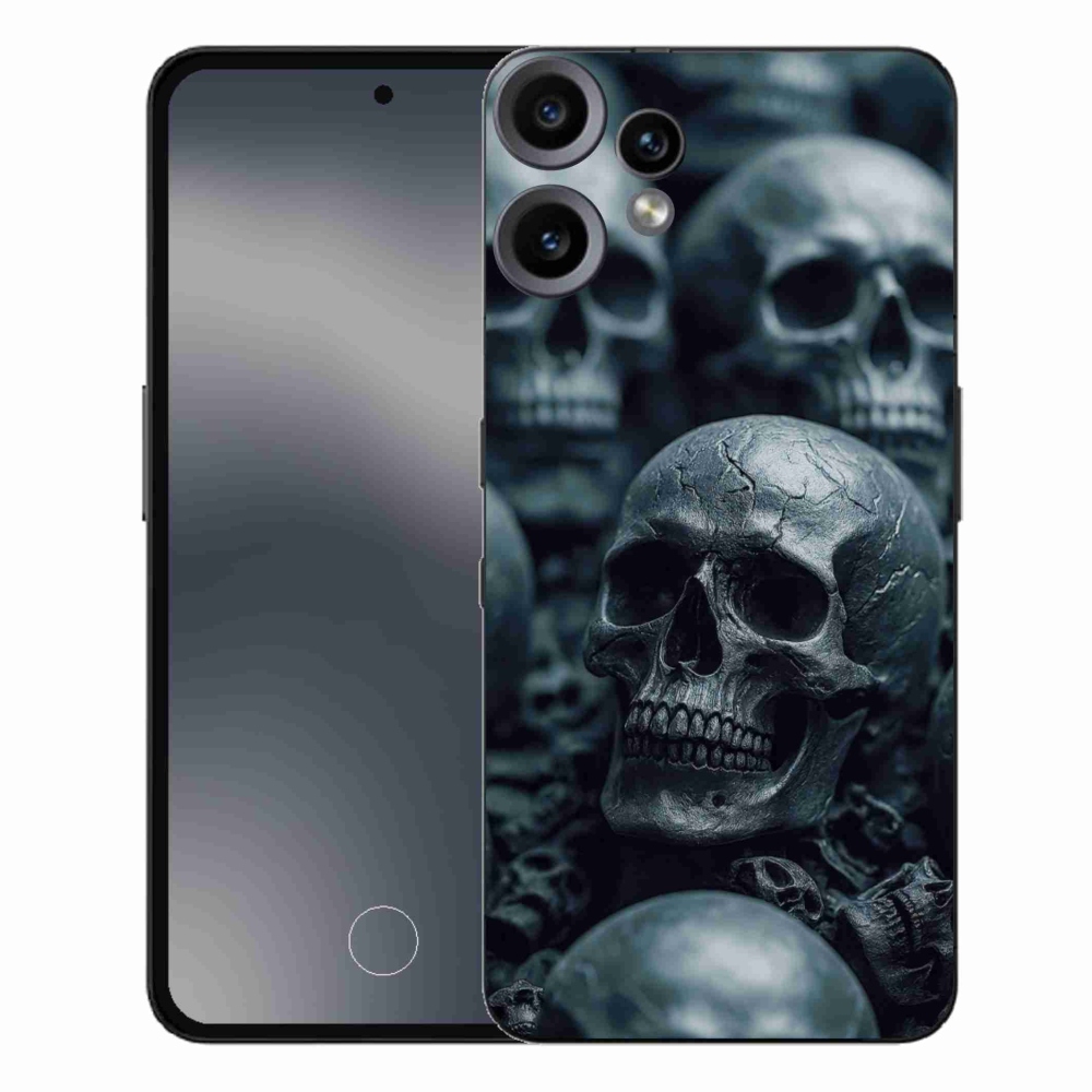 Zselés borítás mmCase a Nothing CMF Phone 2 Pro készülékhez - koponya 2
