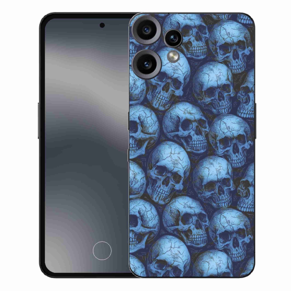Zselés borítás mmCase a Nothing CMF Phone 2 Pro készülékhez - koponyák