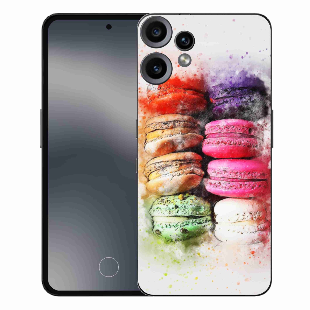 Zselés borítás mmCase a Nothing CMF Phone 2 Pro készülékhez - macaronok