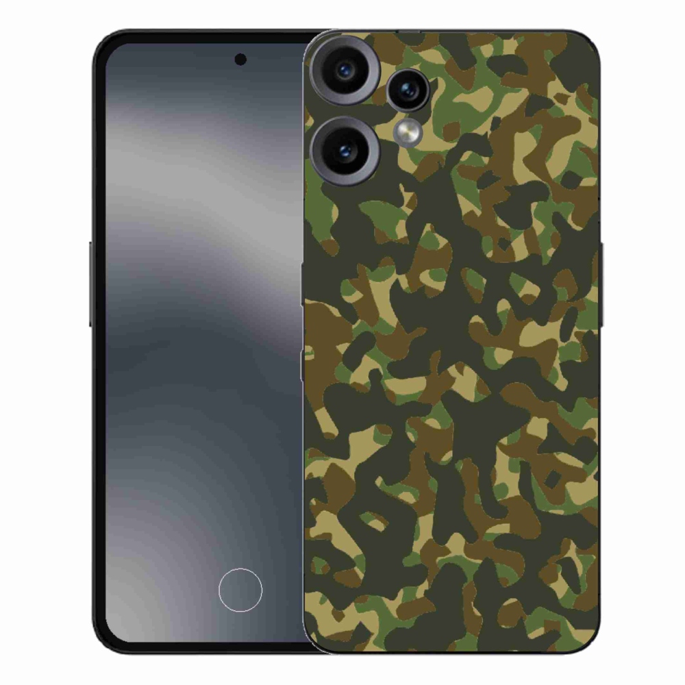 Zselés borítás mmCase a Nothing CMF Phone 2 Pro készülékhez - terepszínű minta 1