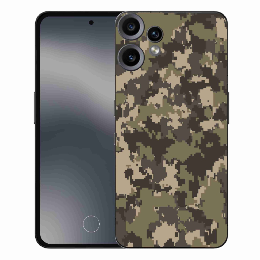 Zselés borítás mmCase a Nothing CMF Phone 2 Pro készülékhez - terepszínű minta 12