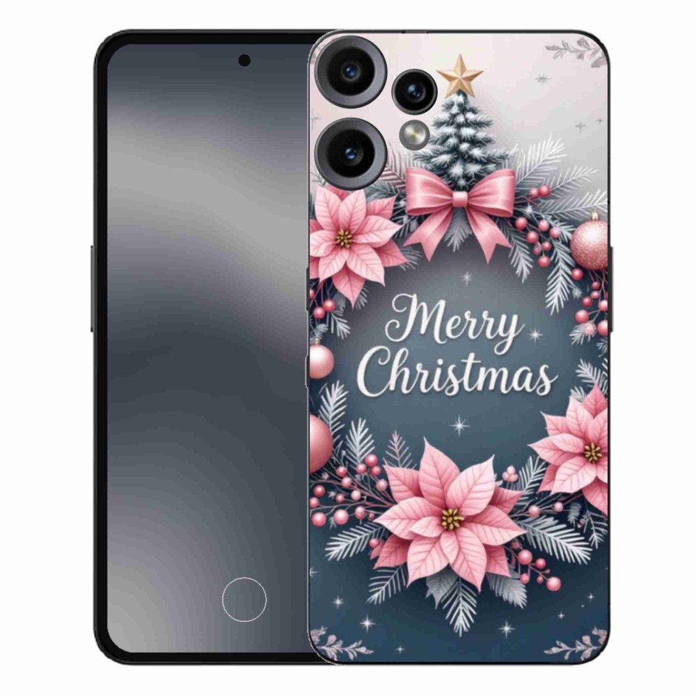 Zselés borítás mmCase a Nothing CMF Phone 2 Pro készülékhez - boldog karácsonyt!