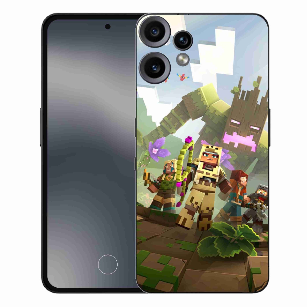 Zselés borítás mmCase a Semmi CMF Phone 2 Pro készülékhez - minecraft 1