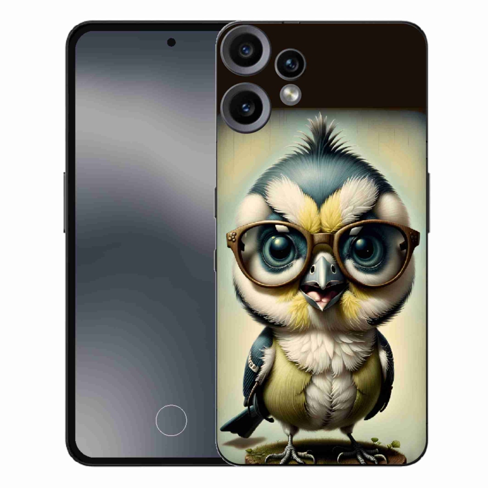 Zselés borítás mmCase a Nothing CMF Phone 2 Pro készülékhez - cub szemüveggel