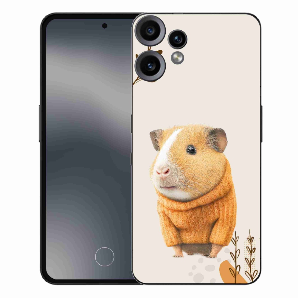 Zselés borítás mmCase a Nothing CMF Phone 2 Pro készülékhez - tengerimalac pulóverben