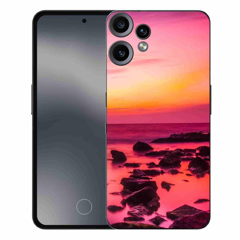 Zselés borítás mmCase a Nothing CMF Phone 2 Pro készülékhez - tenger és világítás