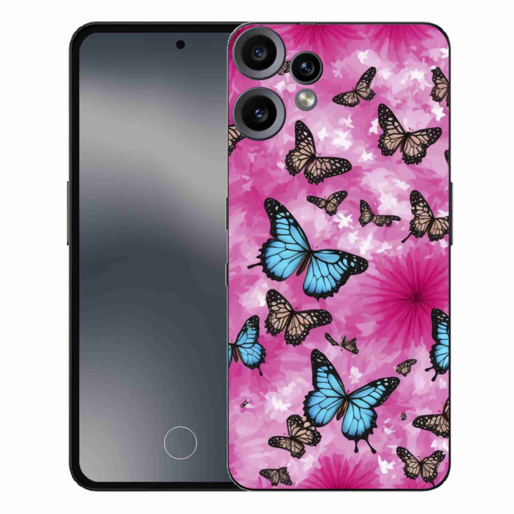 Zselés borítás mmCase a Nothing CMF Phone 2 Pro készülékhez - pillangókert