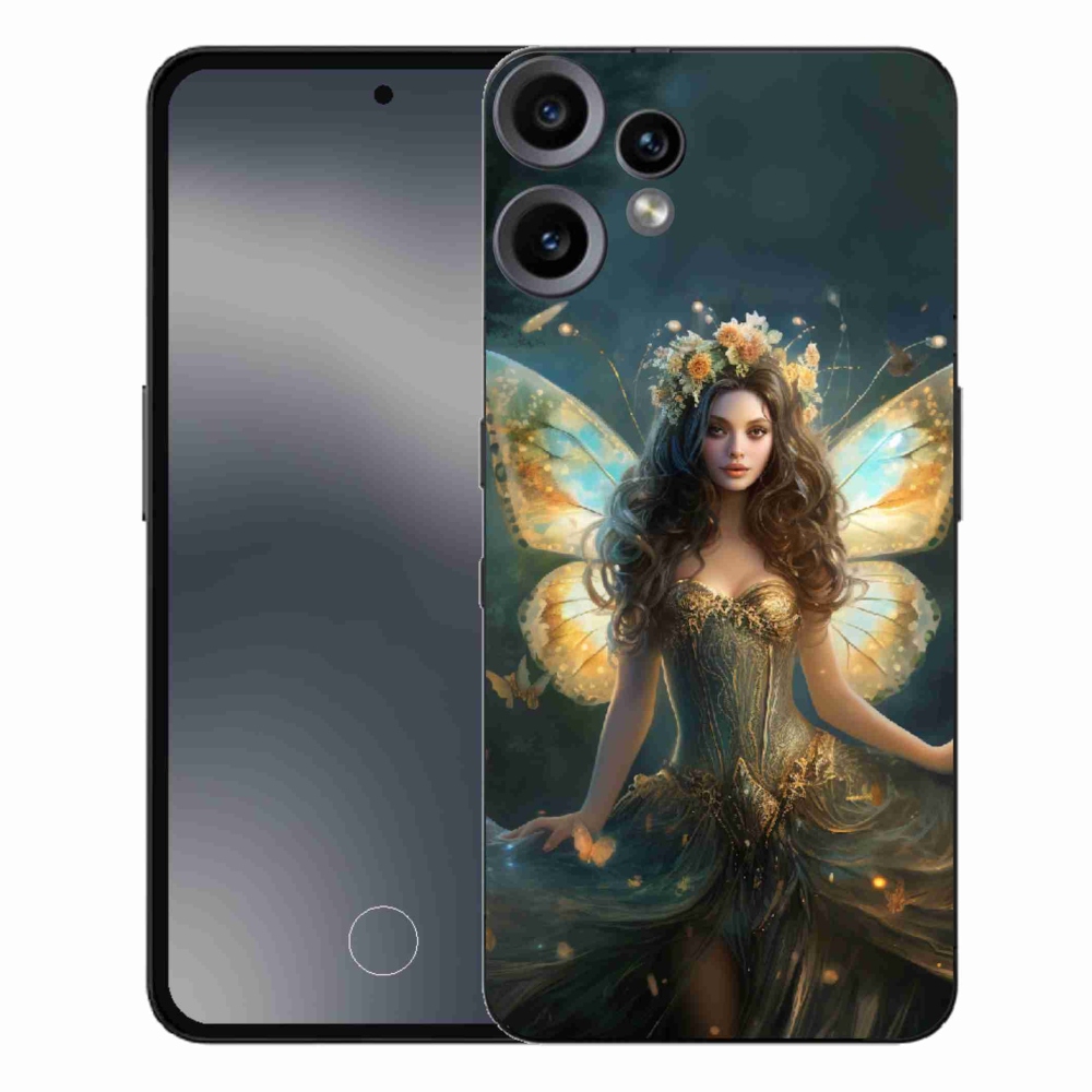 Zselés borítás mmCase a Nothing CMF Phone 2 Pro készülékhez - pillangó nő