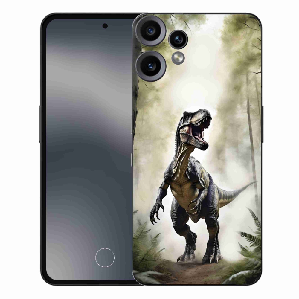 Zselés borítás mmCase a Nothing CMF Phone 2 Pro készülékhez - dühös T-Rex