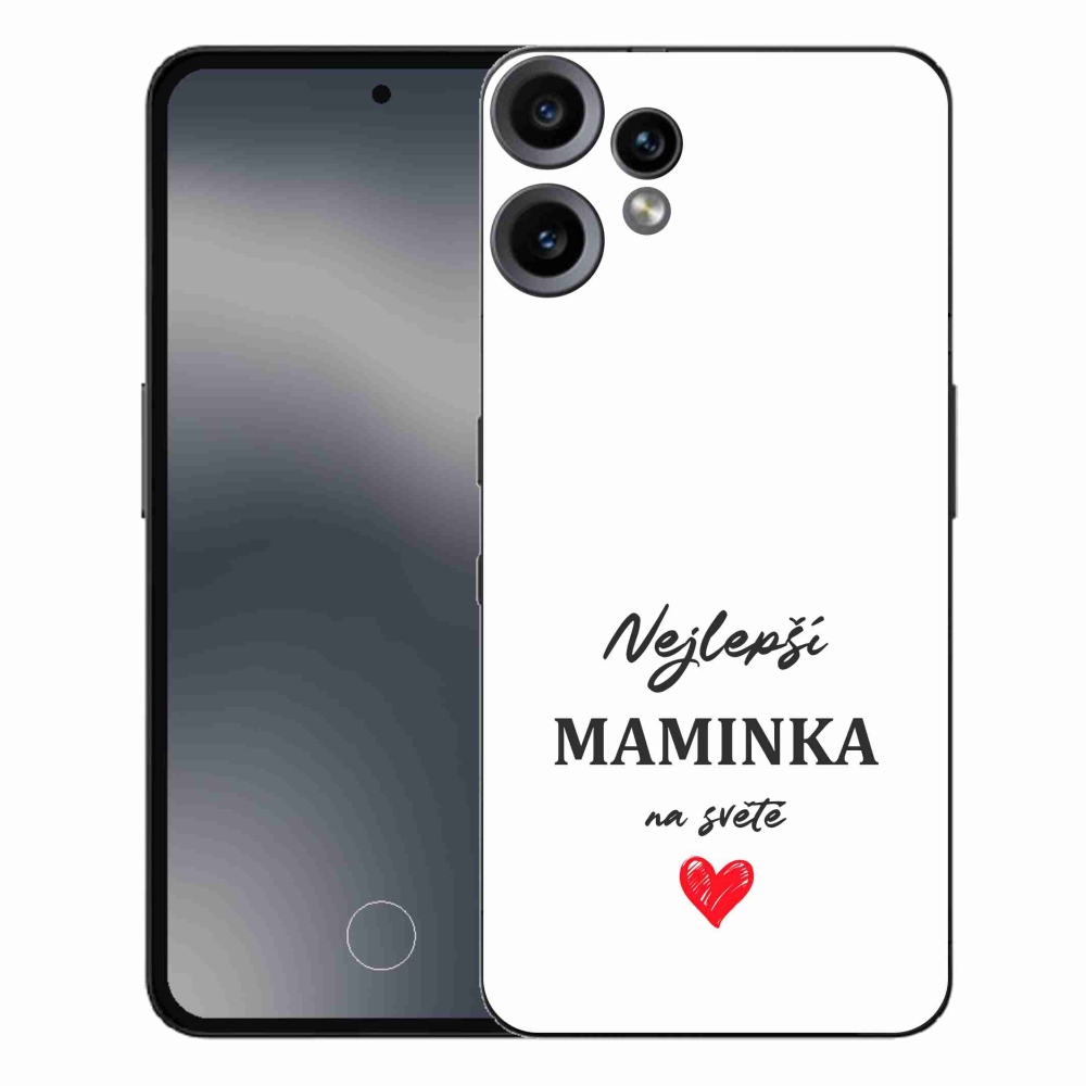 Gél borító mmCase a Semmi CMF Phone 2 Pro - Best Mom 1 Fehér háttér