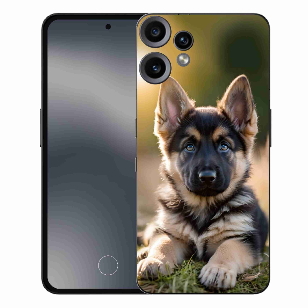 Zselés borító mmCase a Nothing CMF Phone 2 Pro készülékhez - Német juhászkutya a természetben