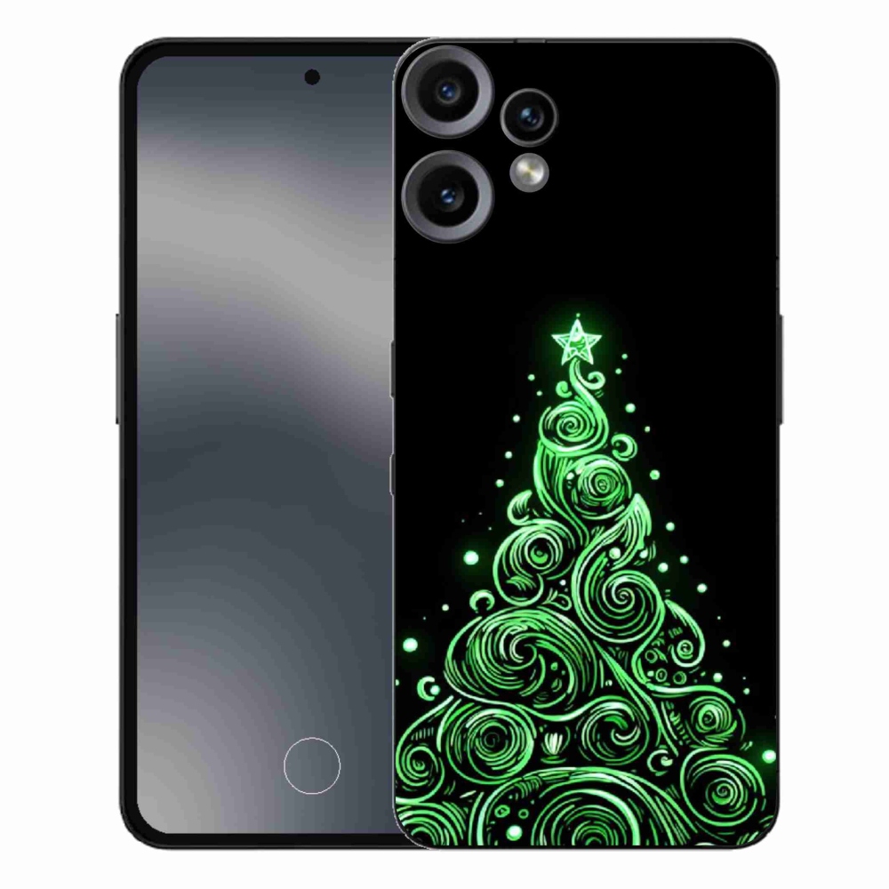 Zselés borítás mmCase a Nothing CMF Phone 2 Pro készülékhez - neon karácsonyfa 3