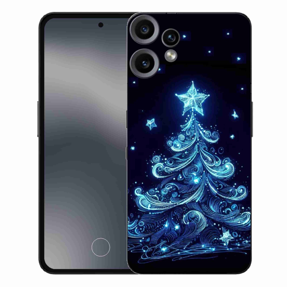 Zselés borítás mmCase a Nothing CMF Phone 2 Pro készülékhez - neon karácsonyfa 4