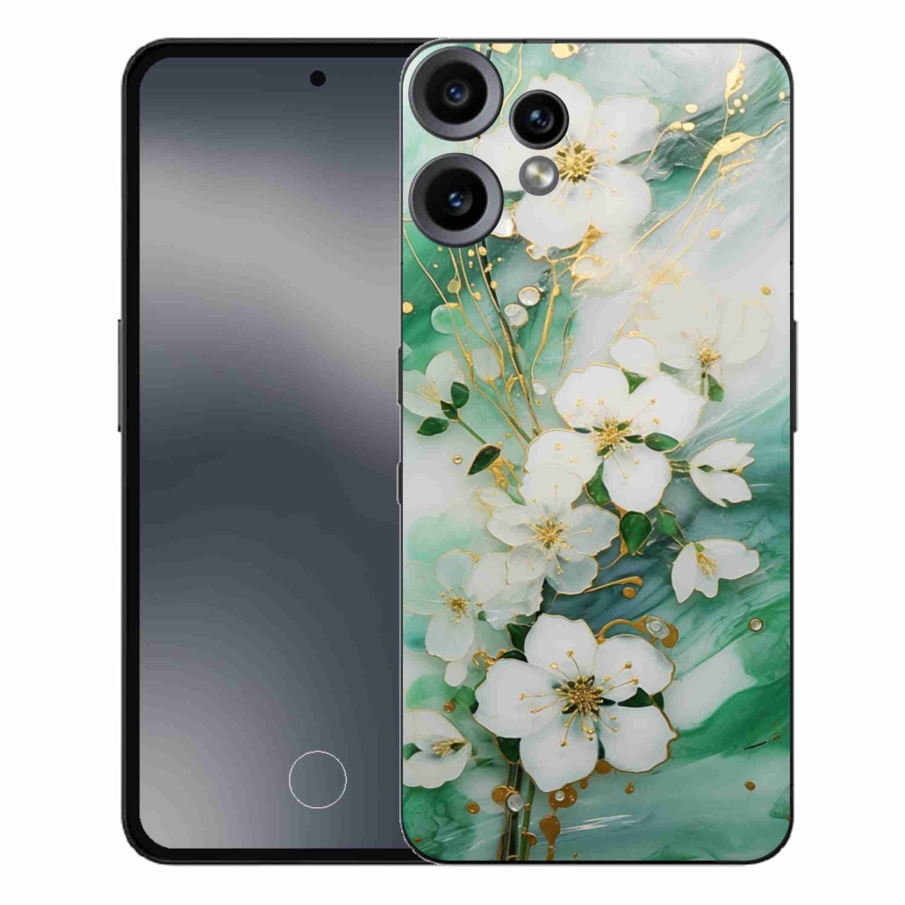 Zselés borító mmCase a Nothing CMF Phone 2 Pro készülékhez - finom virágok