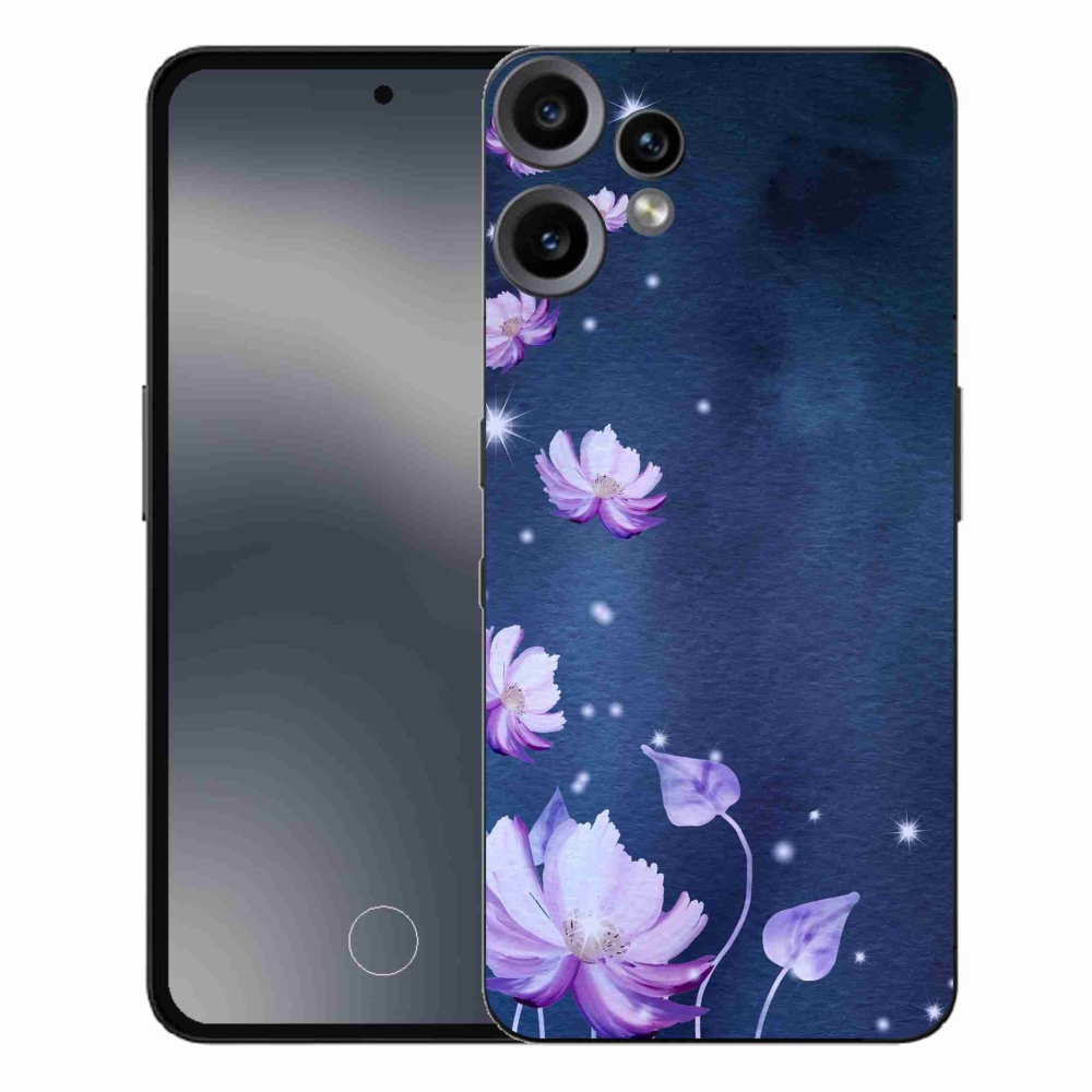 Zselés borítás mmCase a Nothing CMF Phone 2 Pro készülékhez - hulló virágok