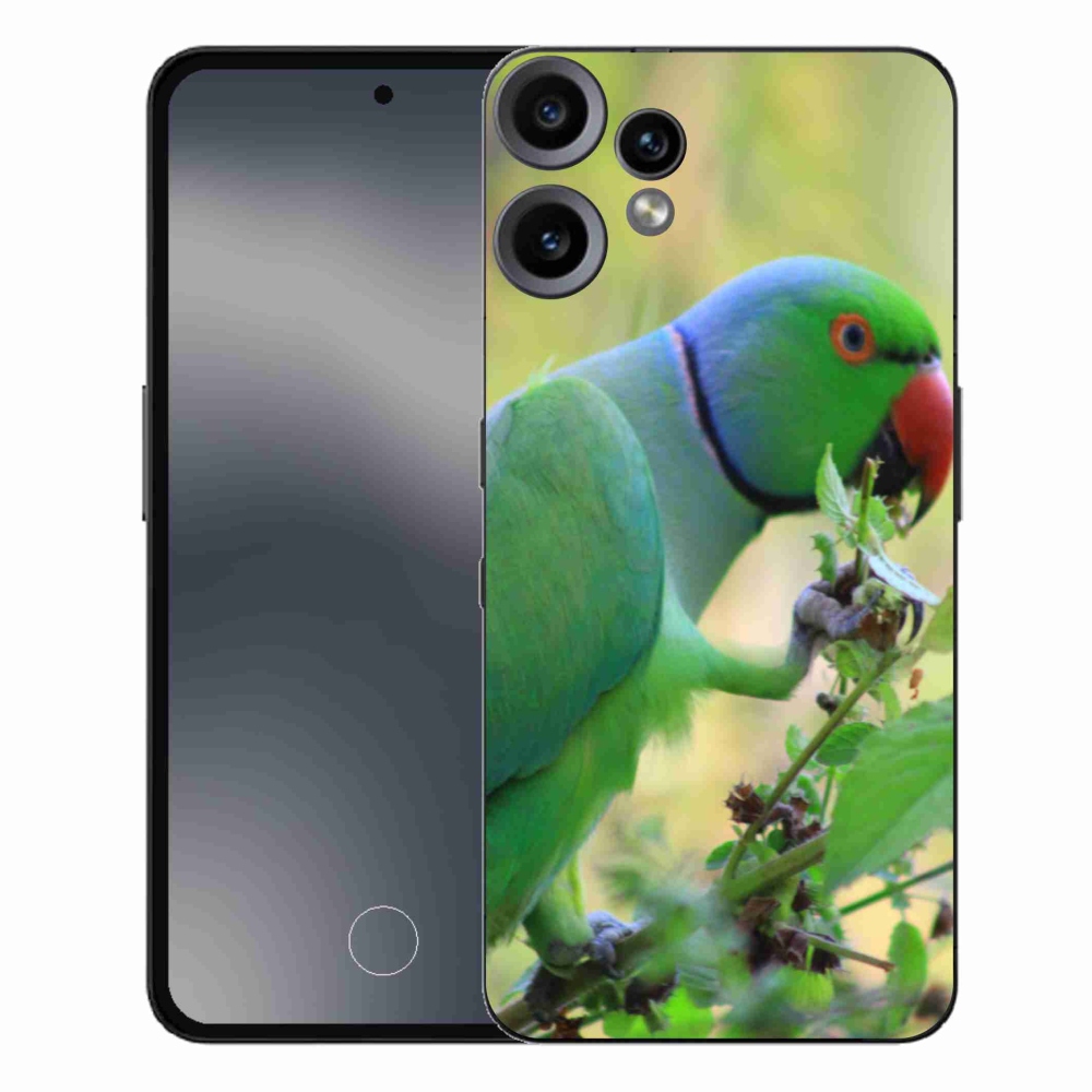 Zselés borítás mmCase a Nothing CMF Phone 2 Pro készülékhez - papagáj alexandr