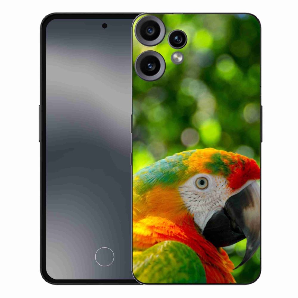Zselés borítás mmCase a Nothing CMF Phone 2 Pro készülékhez - papagáj ara 3