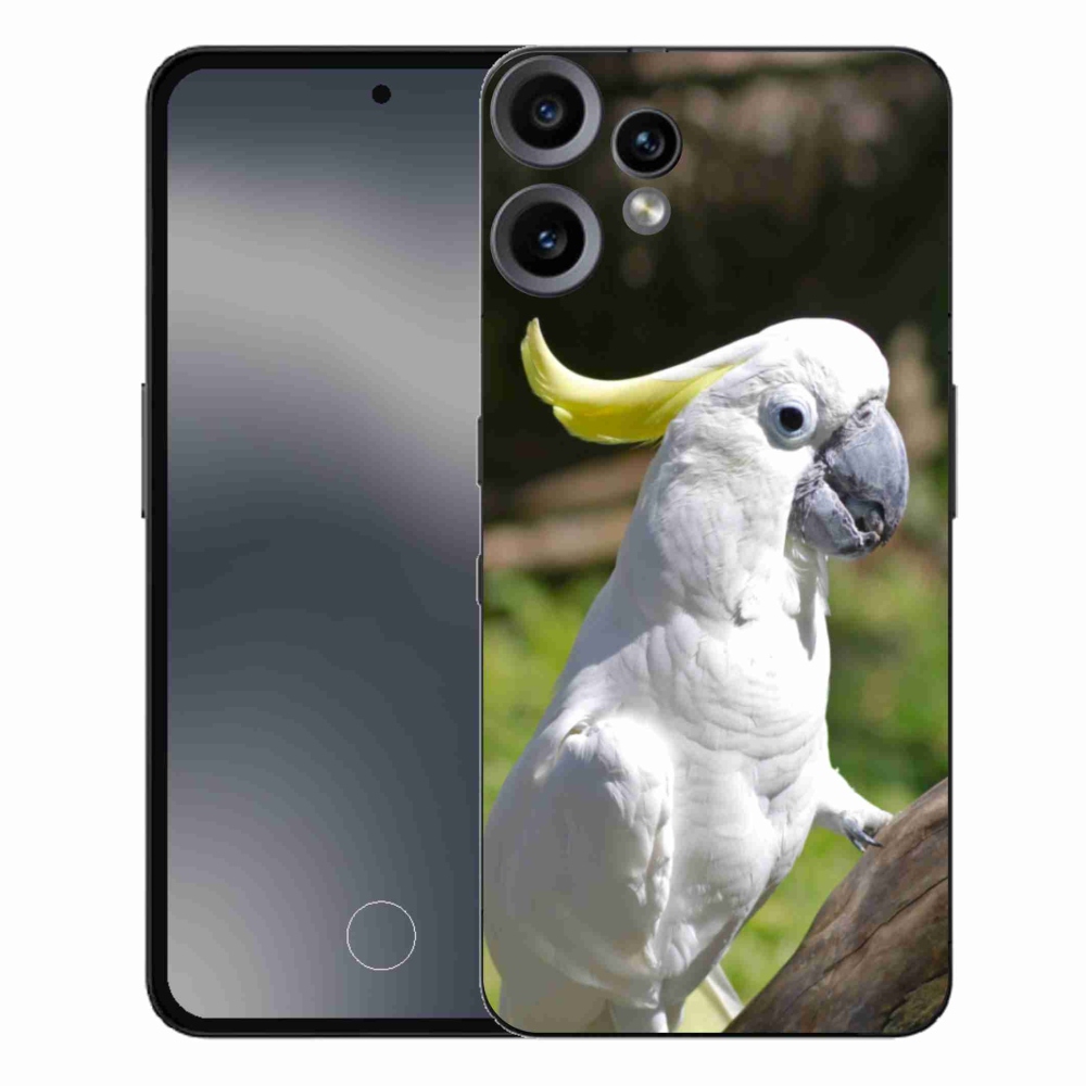 Zselés borítás mmCase a Nothing CMF Phone 2 Pro készülékhez - papagáj kakadu 2