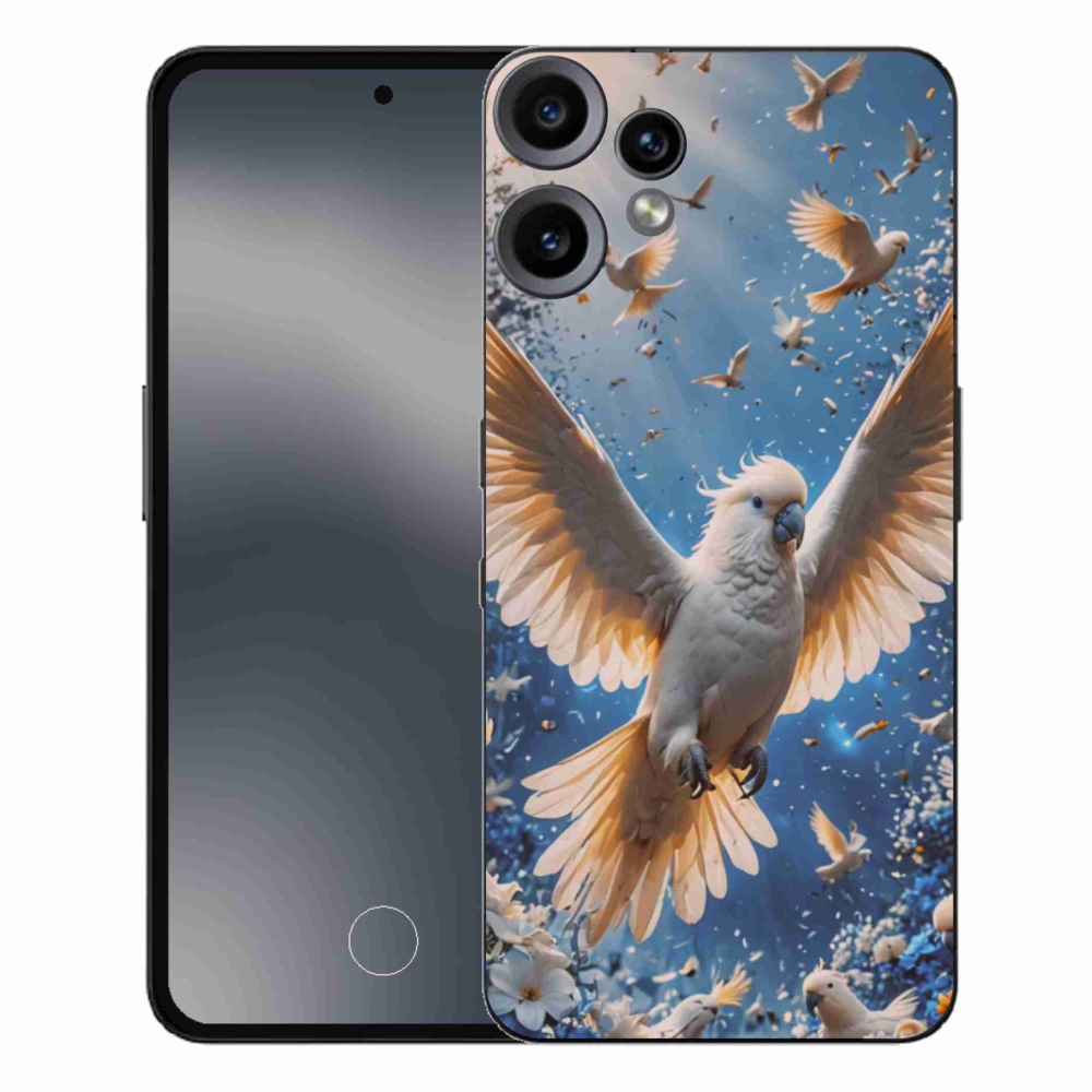 Zselés borítás mmCase a Nothing CMF Phone 2 Pro készülékhez - papagáj kakadu