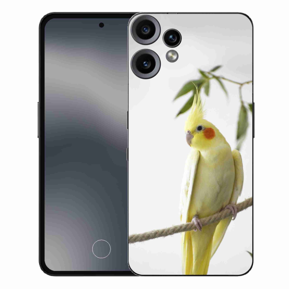 Zselés borítás mmCase a Nothing CMF Phone 2 Pro készülékhez - papagáj korallszín