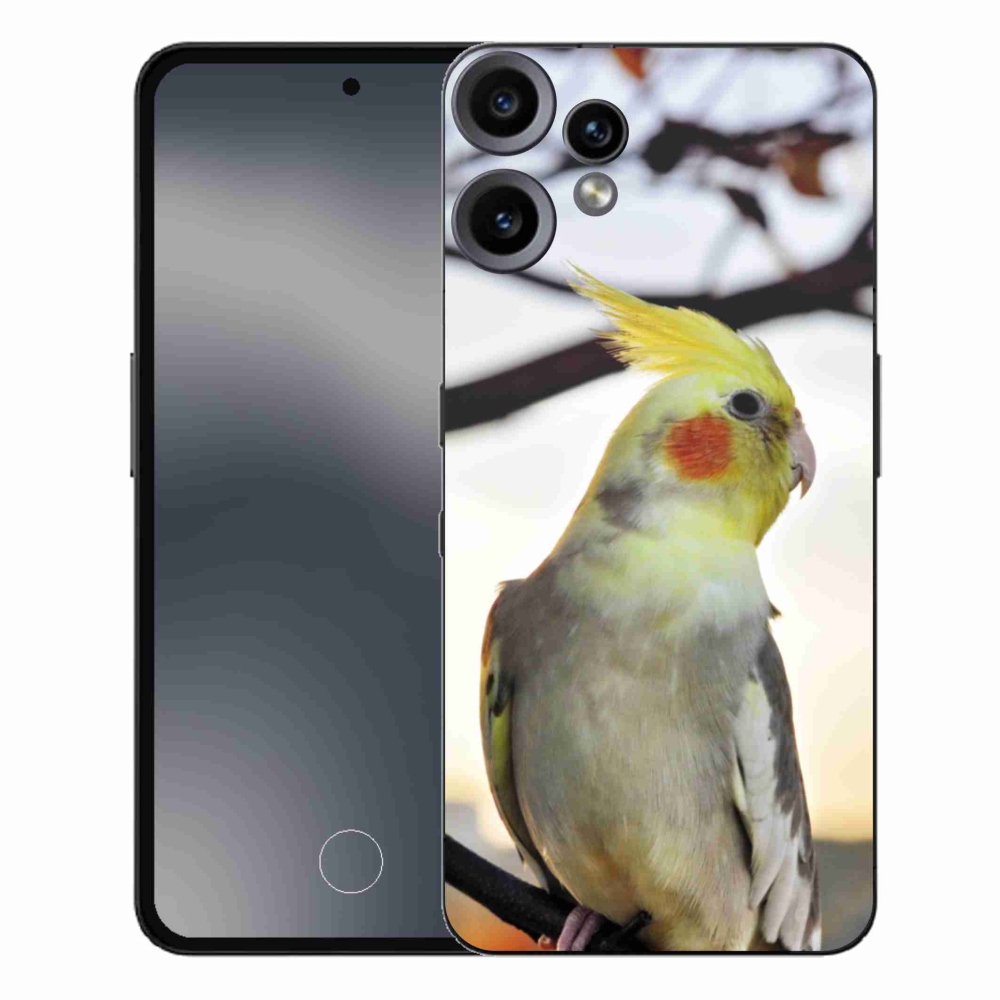 Zselés borítás mmCase a Nothing CMF Phone 2 Pro készülékhez - papagáj korela