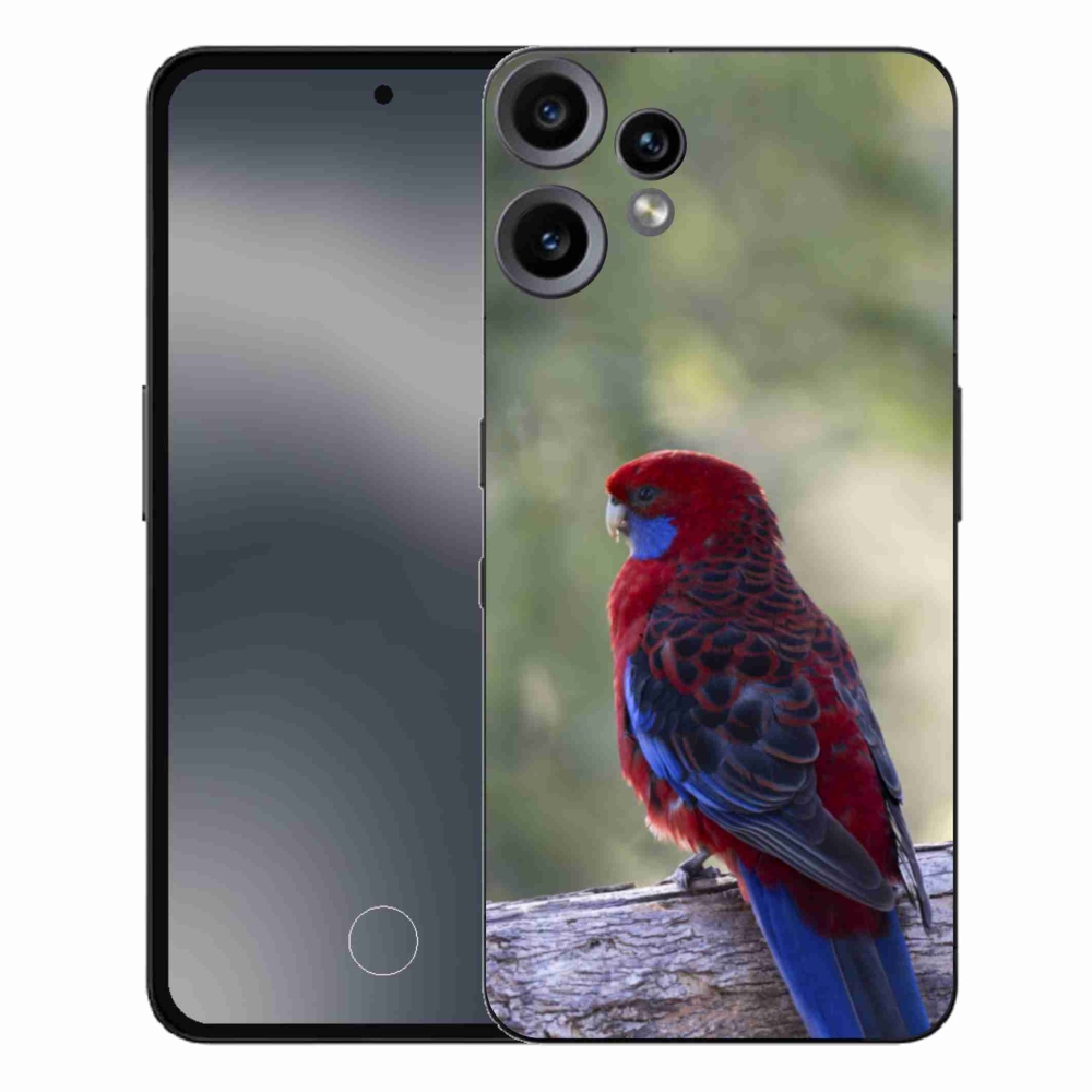 Zselés borítás mmCase a Nothing CMF Phone 2 Pro készülékhez - papagáj rosela