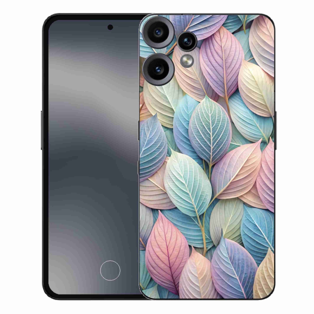 Zselés borító mmCase a Nothing CMF Phone 2 Pro készülékhez - pasztell levelek