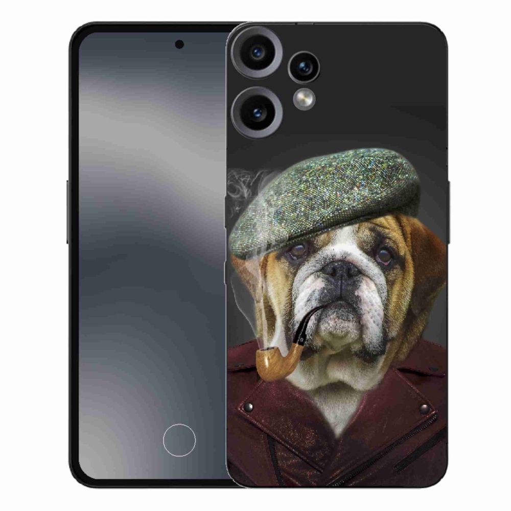 Zselés borítás mmCase a Nothing CMF Phone 2 Pro készülékhez - kutya csővel