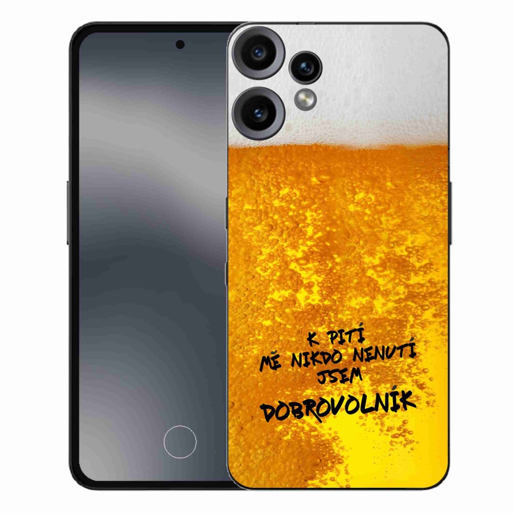 Zselés borítás mmCase a Nothing CMF Phone 2 Pro készülékhez - sör motívum 4
