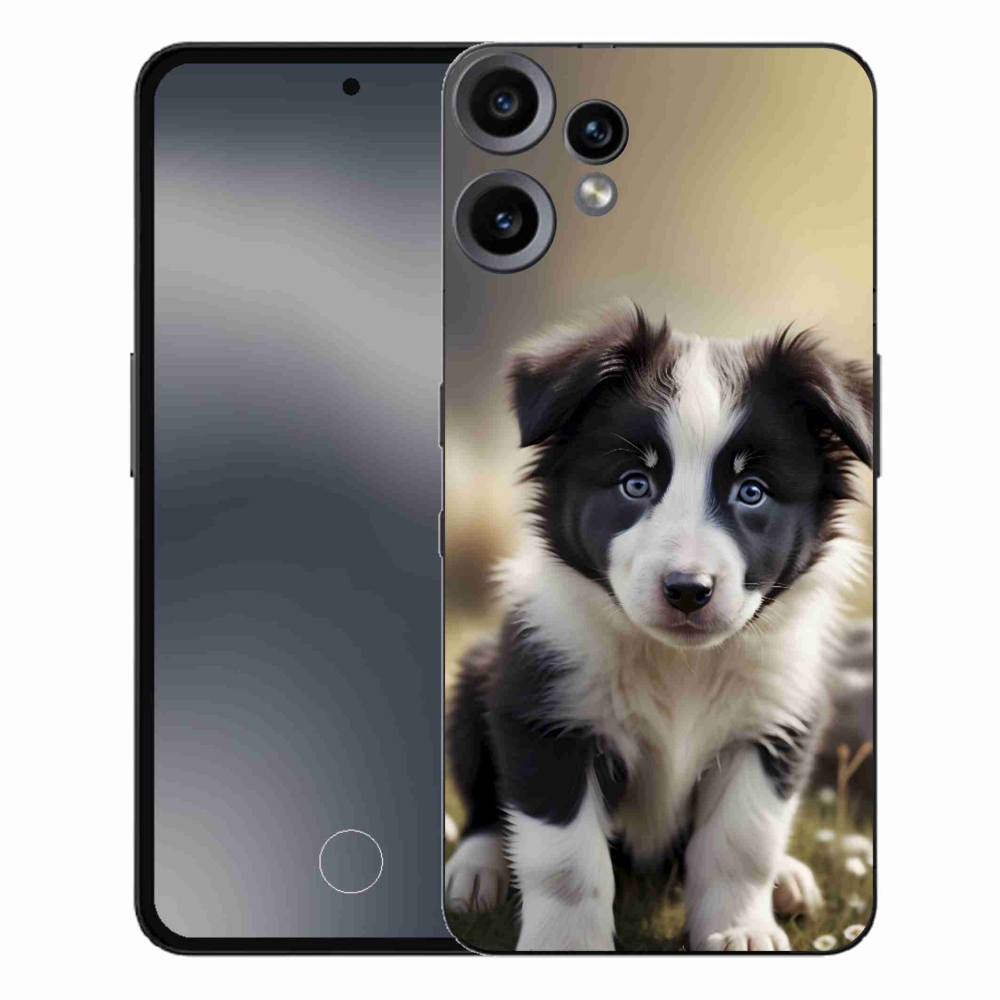 Zselés borítás mmCase a Nothing CMF Phone 2 Pro készülékhez - aranyos border collie