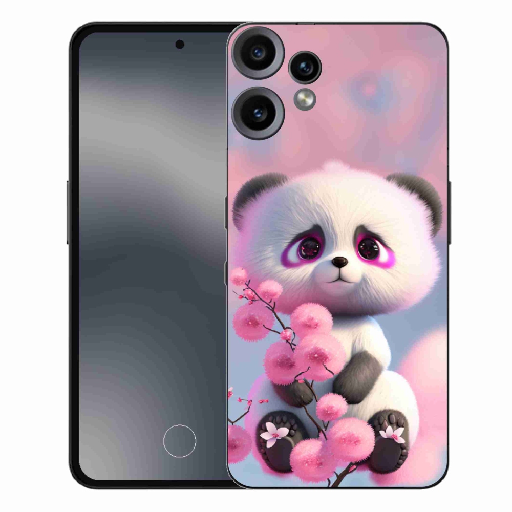 Zselés borítás mmCase a Nothing CMF Phone 2 Pro készülékhez - aranyos panda 1