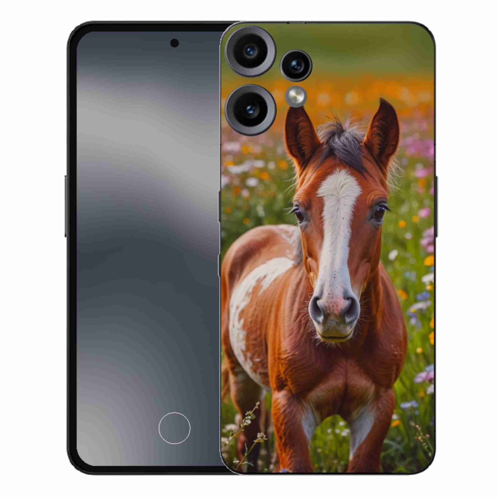 Zselés borítás mmCase a Nothing CMF Phone 2 Pro készülékhez - aranyos csikó